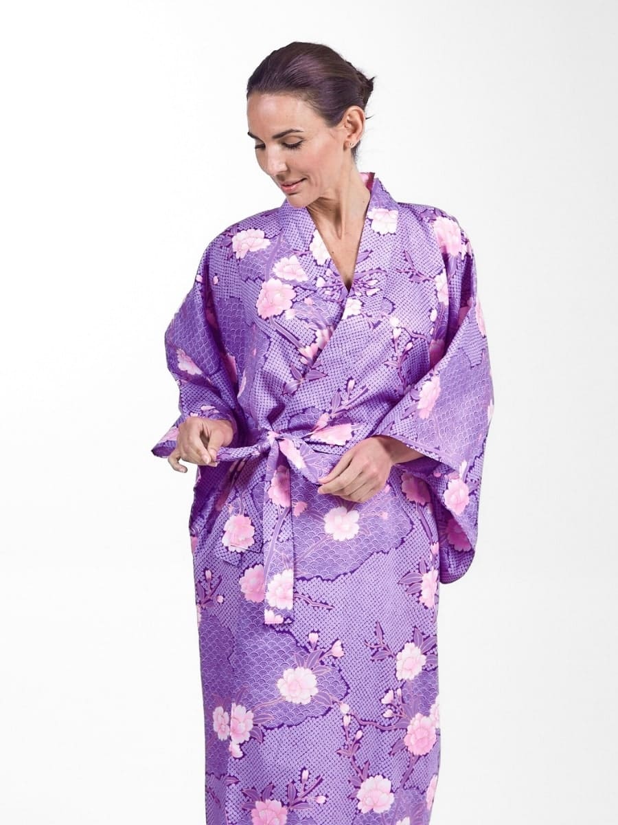 Yukata Kimono damskie Sakura to Kumo