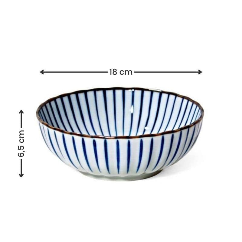 Zestaw 2 japońskich misek ramen