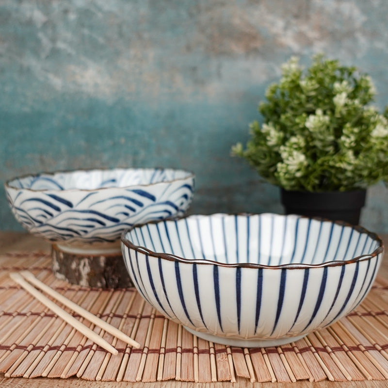 Zestaw 2 japońskich misek ramen