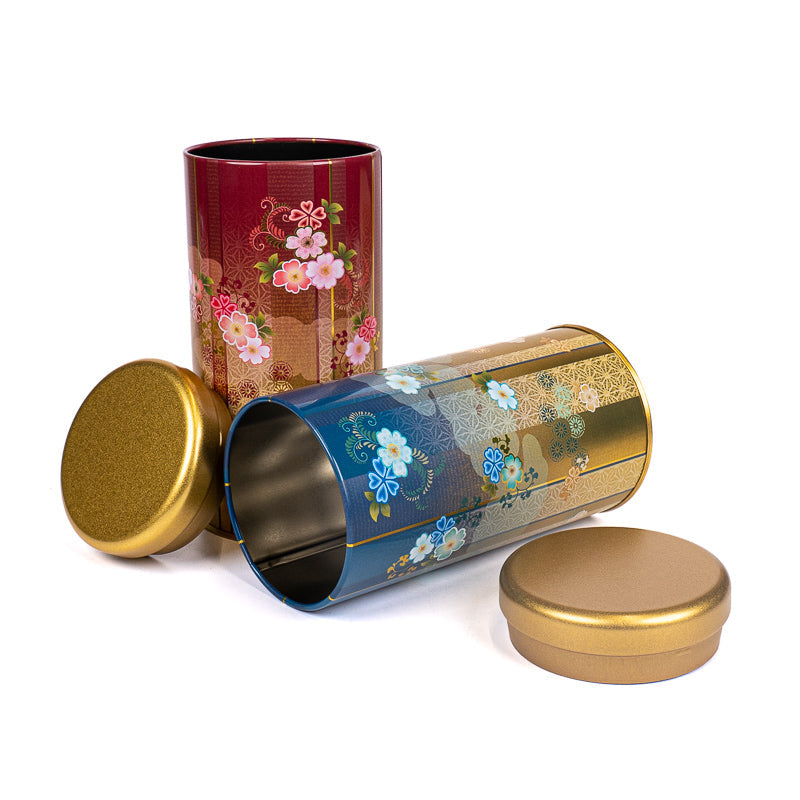 Zestaw 2 Metalowych Puszek na Herbatę - Bokashi