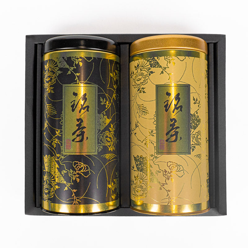 Zestaw 2 Metalowych Puszek na Herbatę - Gentaku