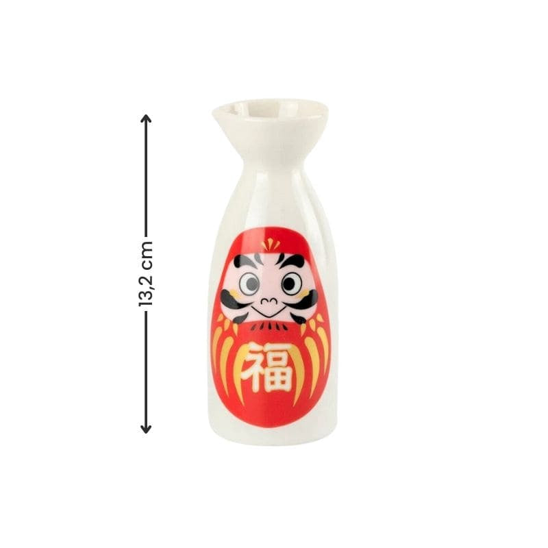 Zestaw japońskiej sake Daruma