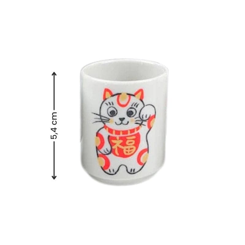 Zestaw kieliszków do sake Maneki Neko