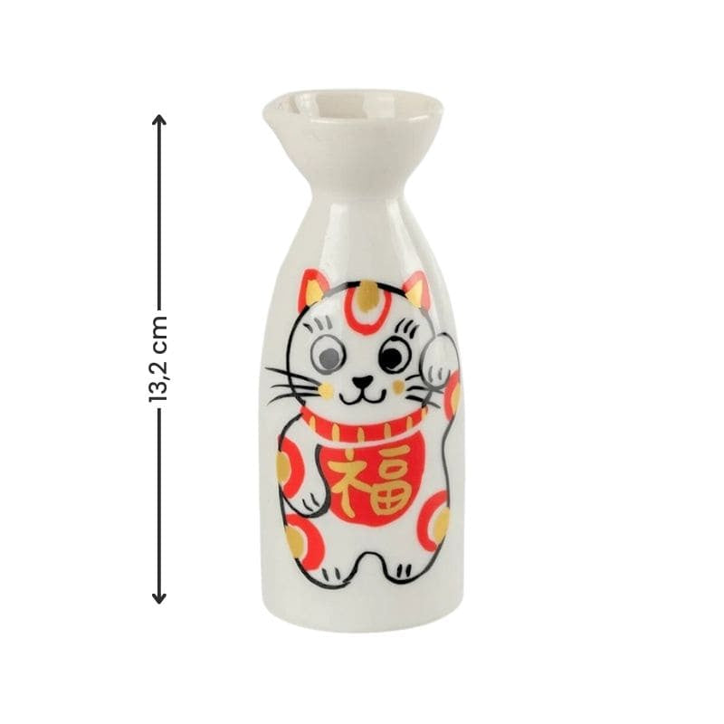 Zestaw Maneki Neko Sake