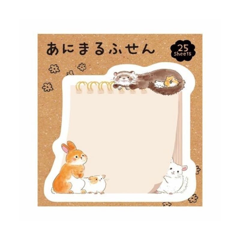 Notes samoprzylepny Notatnik i zwierzęta