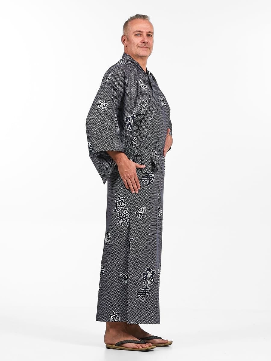 Męska Yukata Kimono Yorokobi