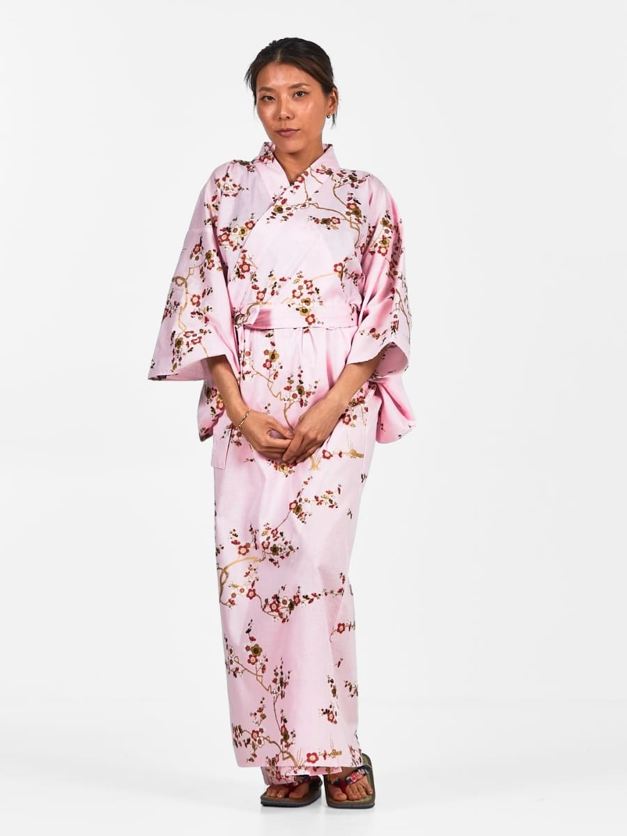 Kimono damskie Yukata Ōgonbai