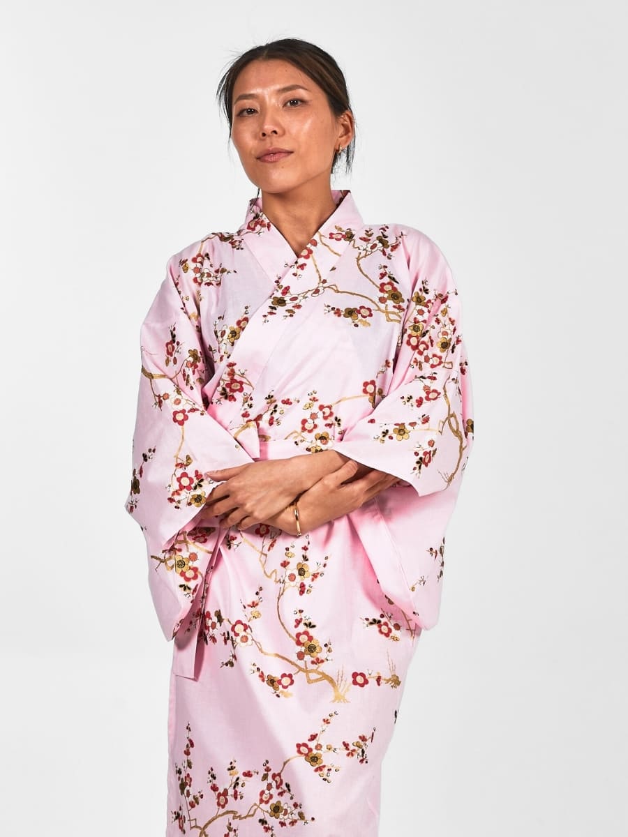Kimono damskie Yukata Ōgonbai
