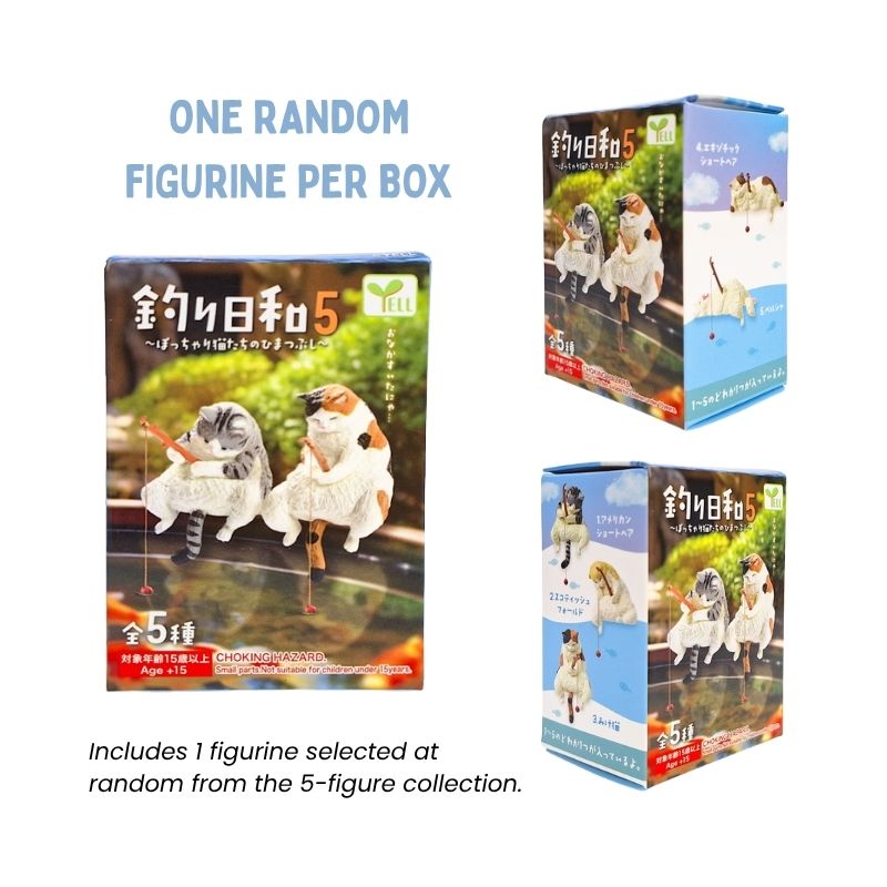 Figurka Gachapon - Kota z Wędką