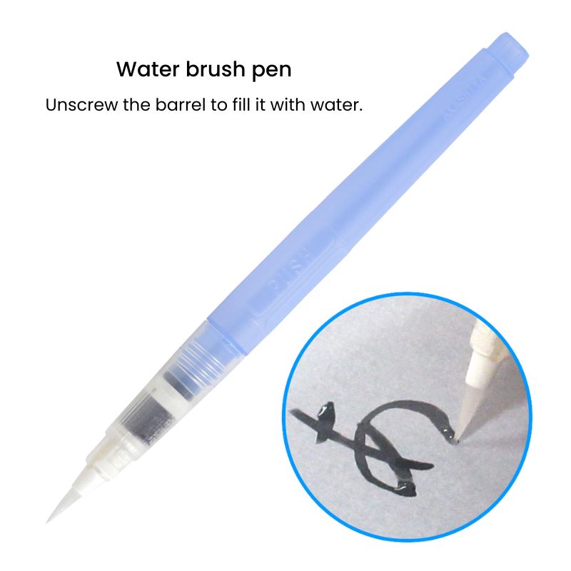 Zestaw do Nauki Hiragany ze Szczotką Wodną