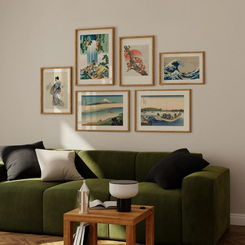 Wodospad Yoro - japoński plakat