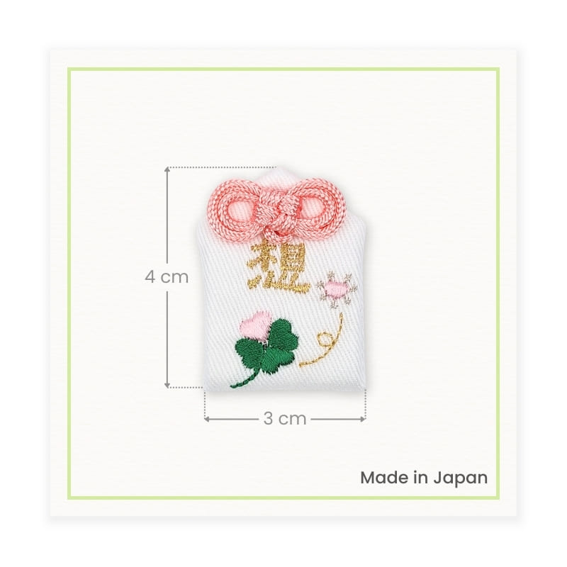 Amulet Omamori - Biała Miłość