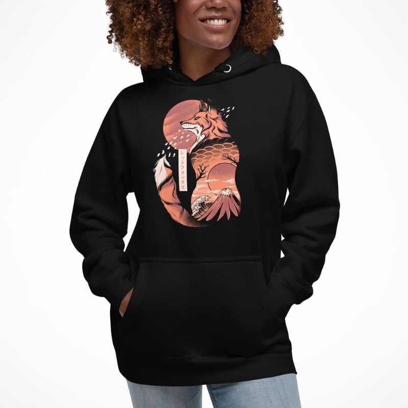 Bluza dresowa Japanese Fox