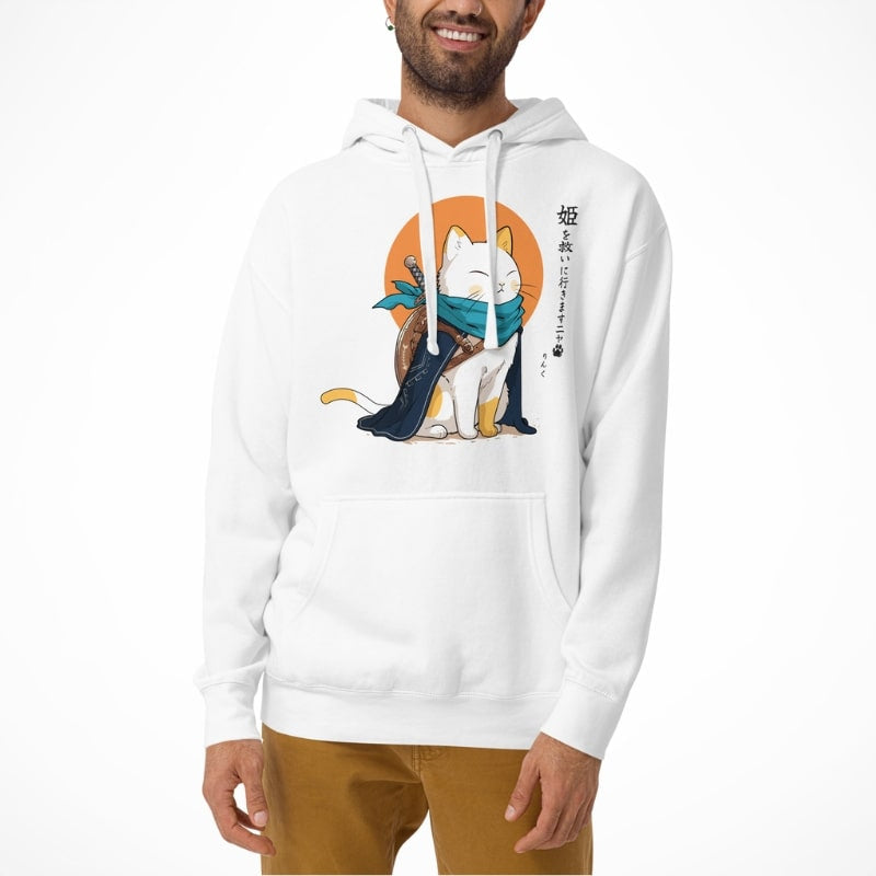 Bluza z japońskim legendarnym kotem S / Noir