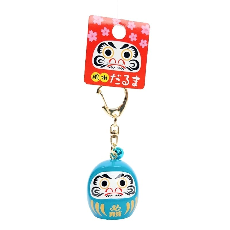 Breloczek do kluczy Grand Daruma kolor do wyboru Niebieski