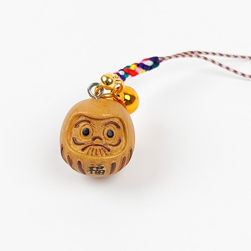 Breloczek do kluczy z lalką Daruma