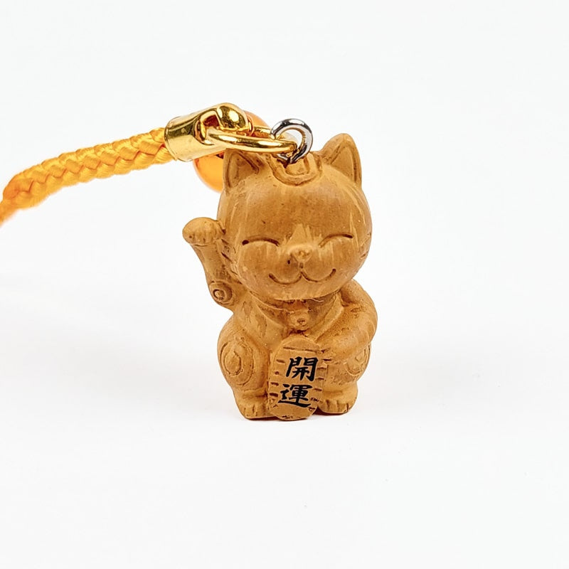 Brelok do kluczy Cat Maneki Neko