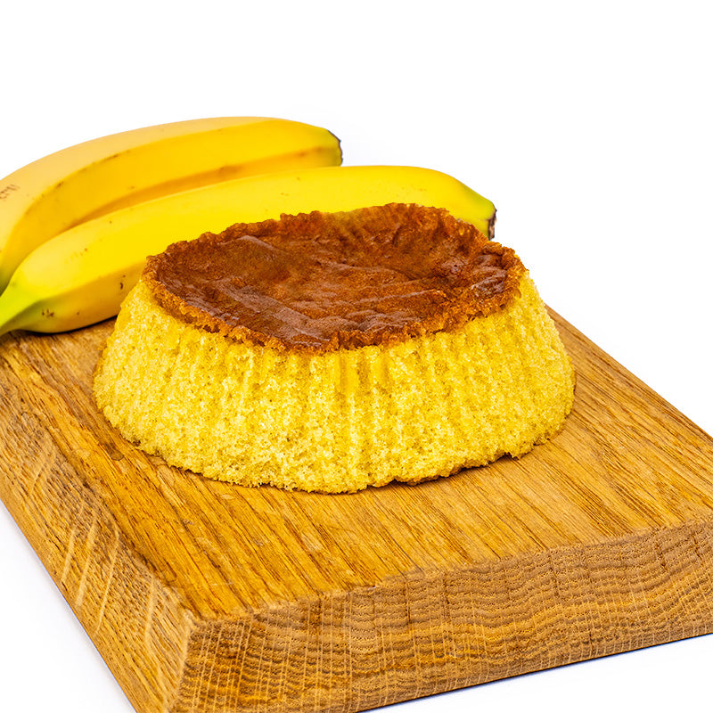 Castella Bananowa - Ciastko Marmurkowe
