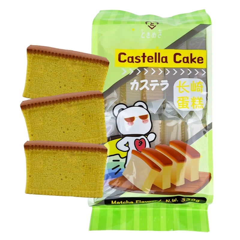 Castella Cake Matcha Flavour