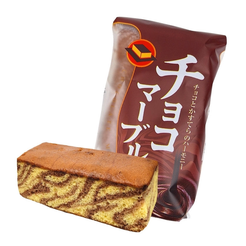 Castella Czekoladowe Ciastko Marmurkowe - 90g