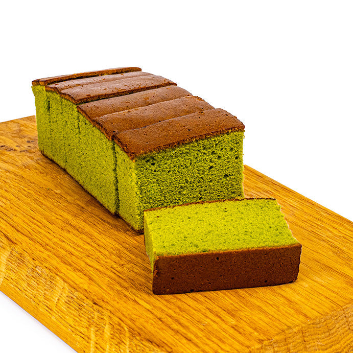 Castella Matcha - Ciastko Marmurkowe