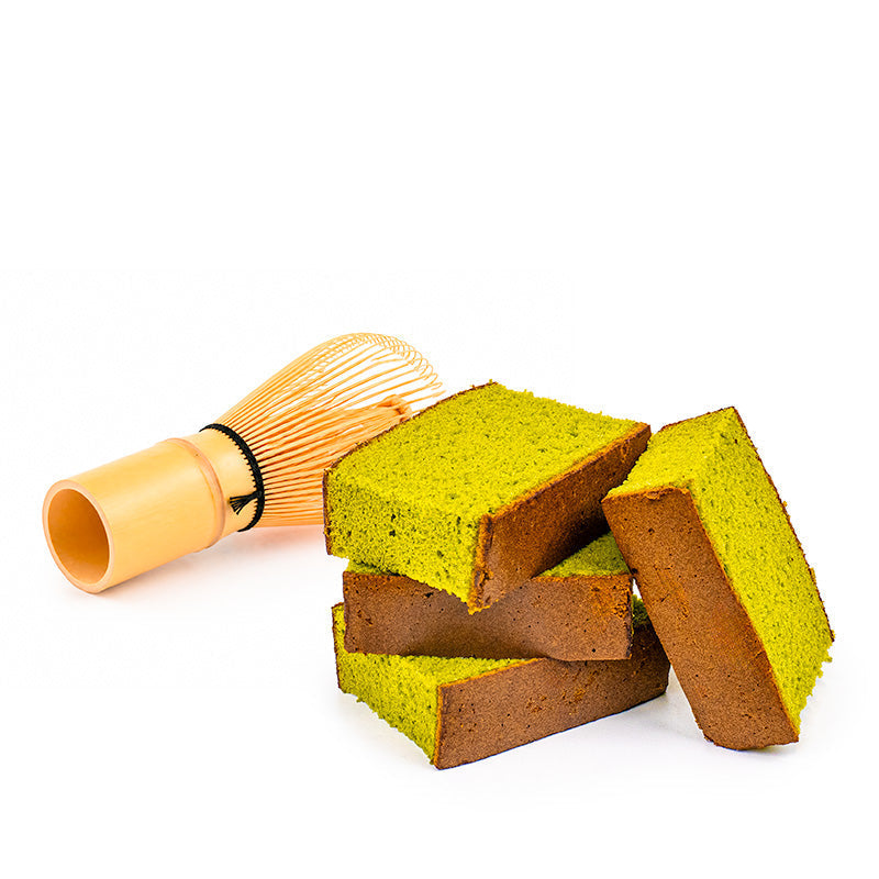 Castella Matcha - Ciastko Marmurkowe