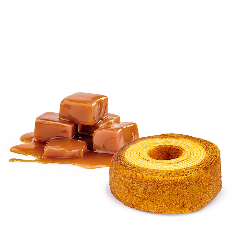 Ciasto Mleczne Karmelowe Taiyo Baumkuchen