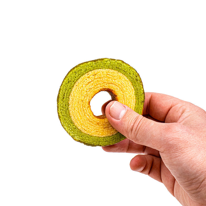 Ciasto Mleczne Matcha Taiyo Baumkuchen