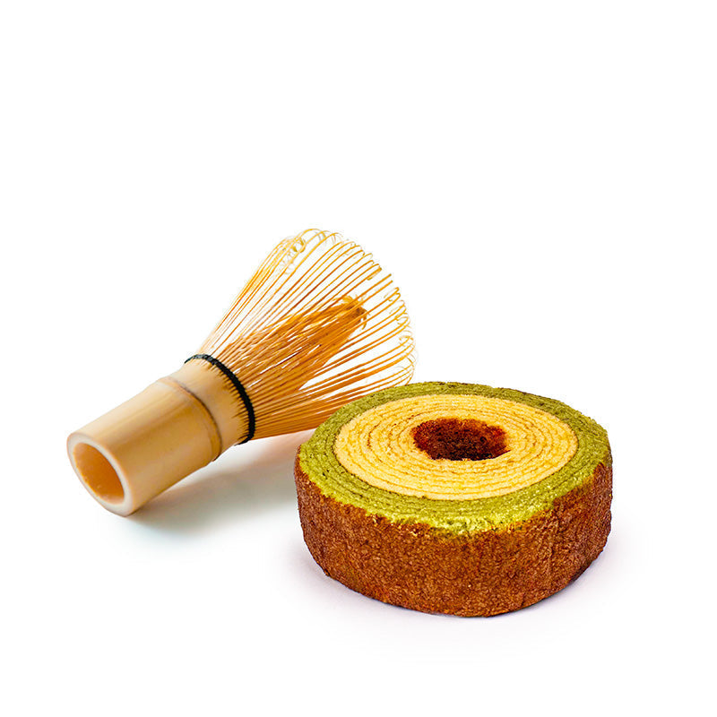 Ciasto Mleczne Matcha Taiyo Baumkuchen