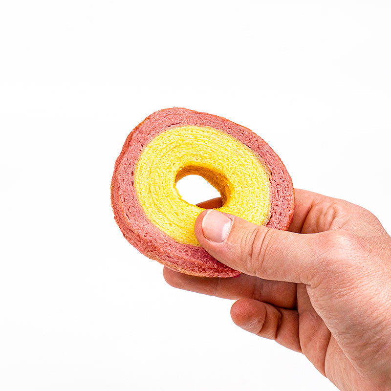 Ciasto Mleczne Truskawkowe Taiyo Baumkuchen