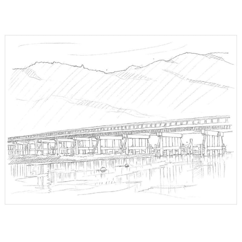 Kolorowanka dla dorosłych: Cztery pory roku w Kioto