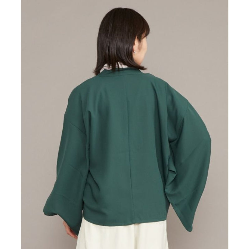 Damska kurtka kimono w kolorze zielonym Uniwersalny rozmiar