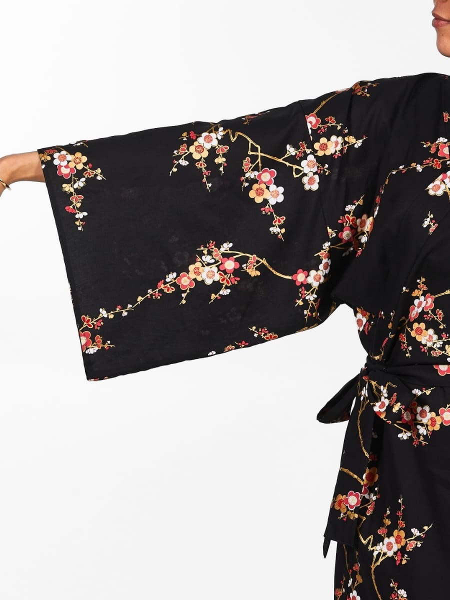 Damskie Kimono Happi - Ōgonbai Uniwersalny rozmiar