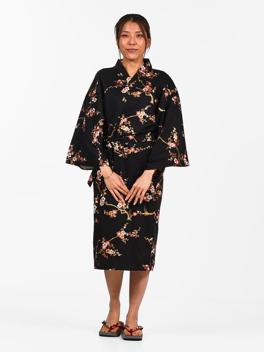 Damskie Kimono Happi - Ōgonbai Uniwersalny rozmiar