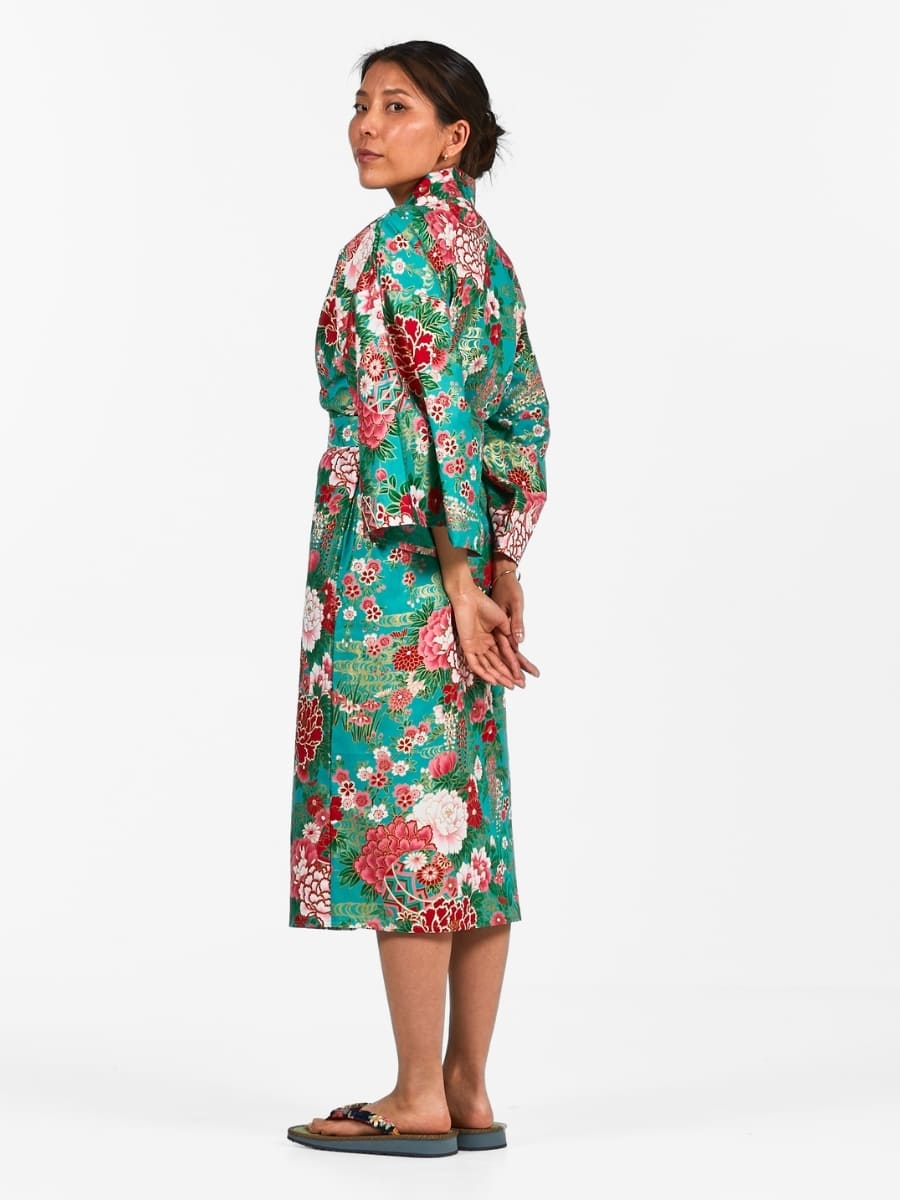 Damskie Kimono Happi - Temari Uniwersalny rozmiar