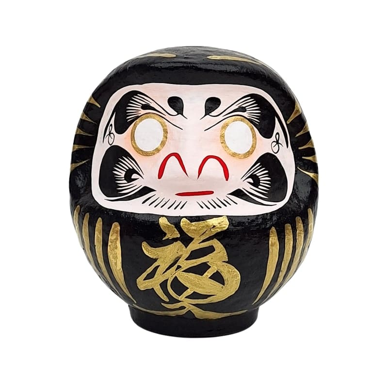 Daruma japońska czarna od 9 do 15 cm