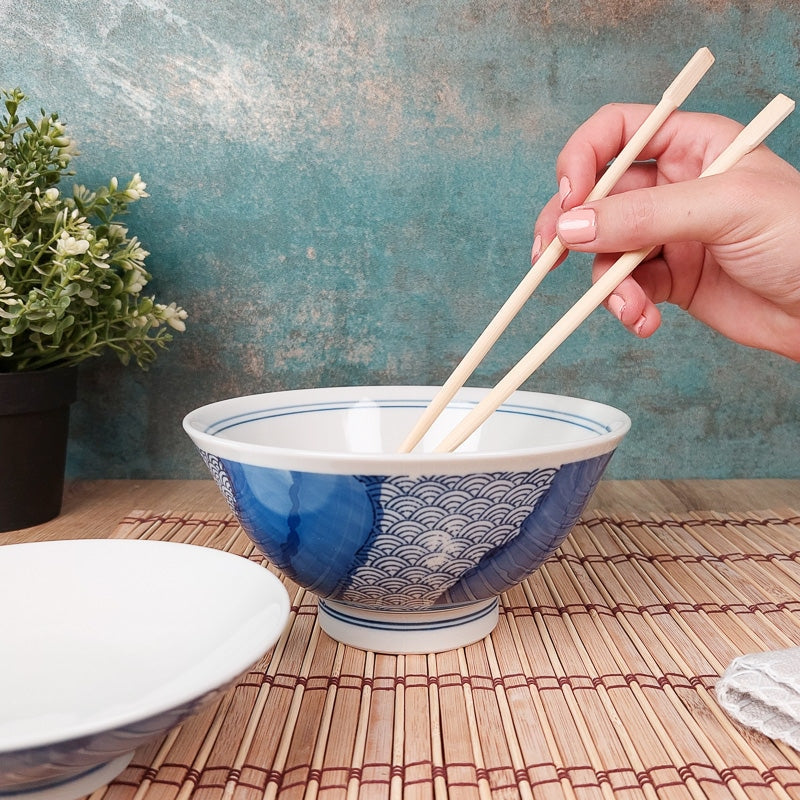 Donburi Seigaiha japońska miska