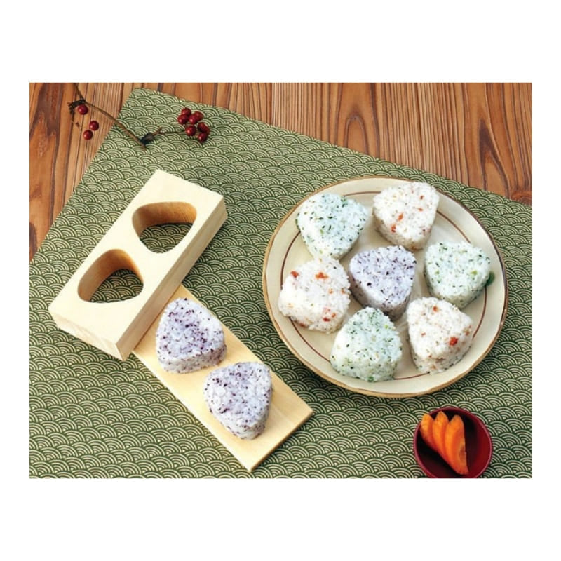 Drewniana forma Onigiri Duo Hinoki