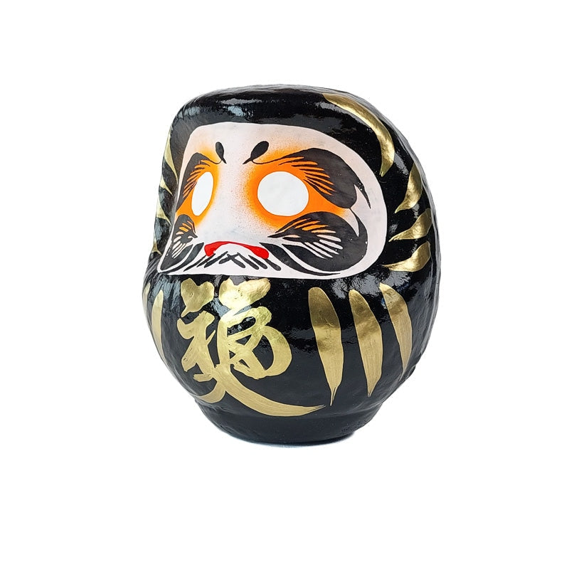 Duża czarna Daruma 12 i 15 cm