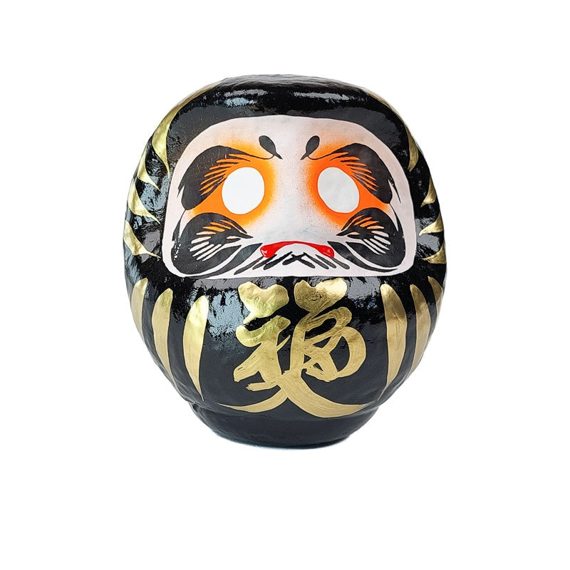 Duża czarna Daruma 12 i 15 cm