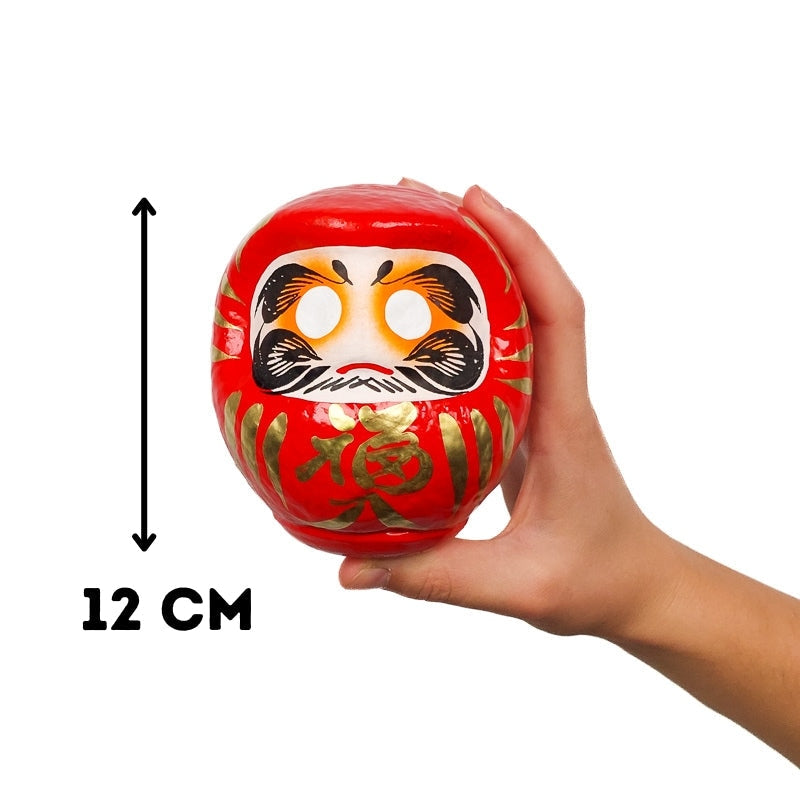 Duża czerwona Daruma 12 i 15 cm 12 cm