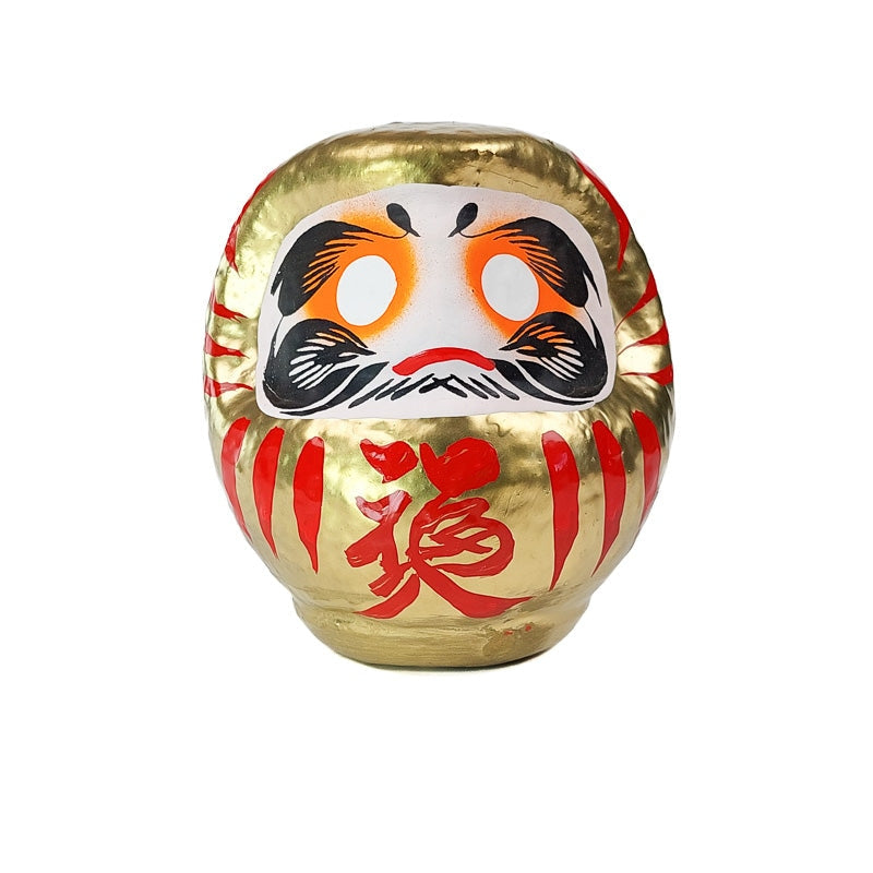 Duża złota Daruma 12 i 15 cm
