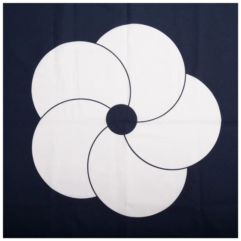 Duży japoński Furoshiki Ume 70x70 cm
