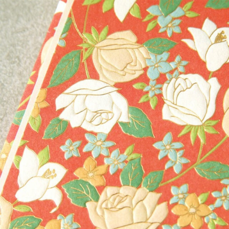 Japońska koperta Shugi-bukuro w kolorze czerwonym i złotym