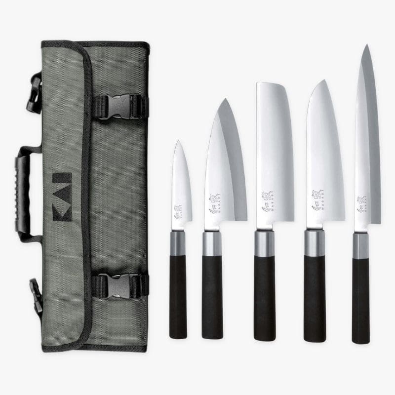 Etui na japoński nóż KAI Wasabi Black 5