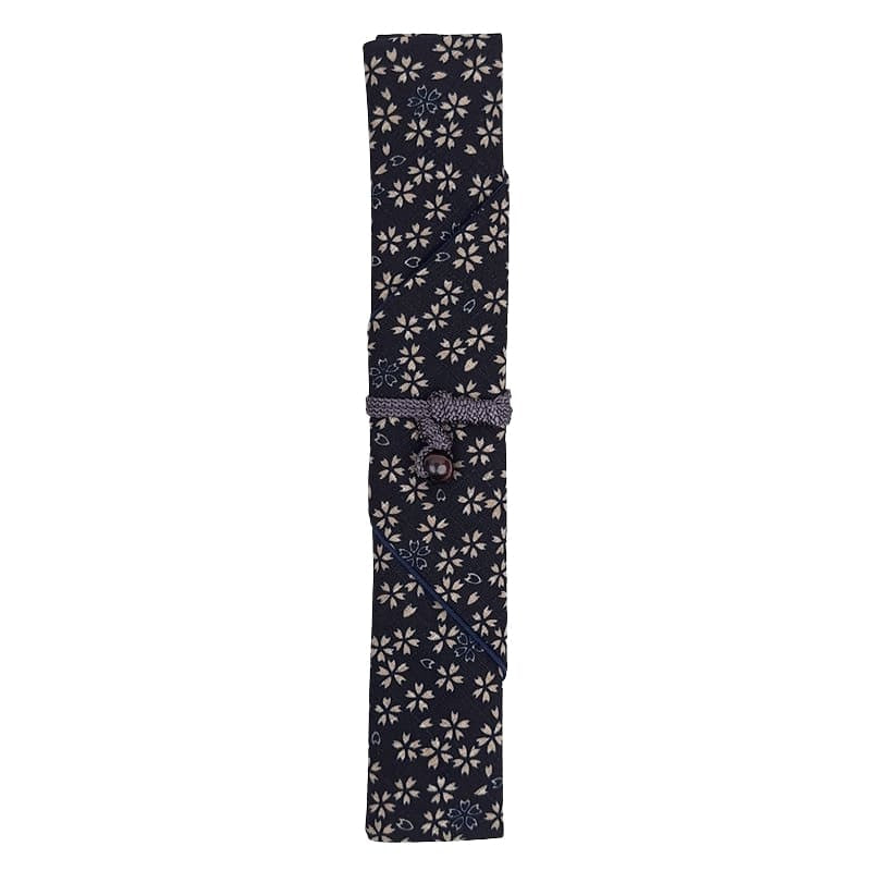 Etui na japońskie pałeczki Sakura Blue