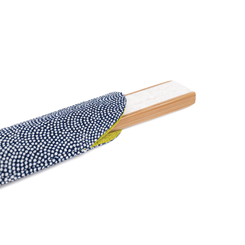 Etui na Wachlarz z Tkaniny Yuzen Samekomon