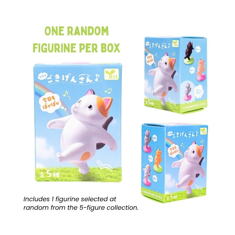 Figurka Gachapon - Kot na Spacerze