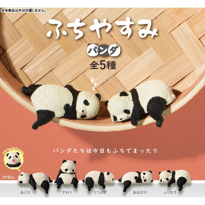 Figurka Gachapon - Śpiąca Panda