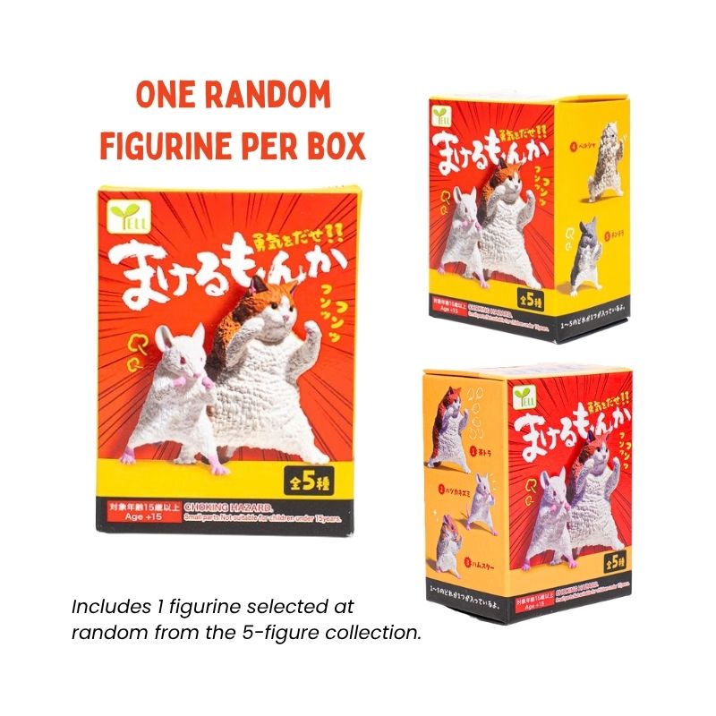 Figurka Gachapon - Zadziorne Zwierzę